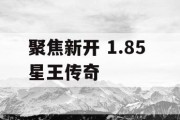 聚焦新开 1.85 星王传奇