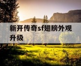 新开传奇sf翅膀外观升级
