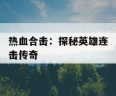 热血合击：探秘英雄连击传奇