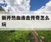 新开热血连击传奇怎么玩