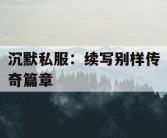 沉默私服：续写别样传奇篇章