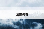 龙影传奇