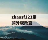 zhaosf123坐骑外观改变