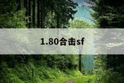 1.80合击sf