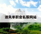 迷失单职业私服网站