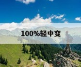 100%轻中变