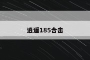 逍遥185合击