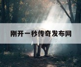 刚开一秒传奇发布网