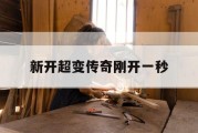 新开超变传奇刚开一秒