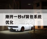 刚开一秒sf背包系统优化