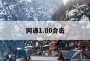 网通1.80合击