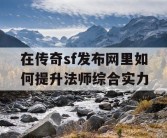 在传奇sf发布网里如何提升法师综合实力