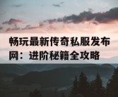 畅玩最新传奇私服发布网：进阶秘籍全攻略