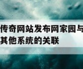 传奇网站发布网家园与其他系统的关联