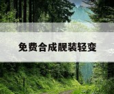 免费合成靓装轻变