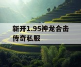 新开1.95神龙合击传奇私服