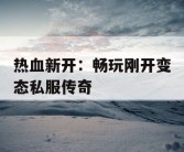 热血新开：畅玩刚开变态私服传奇