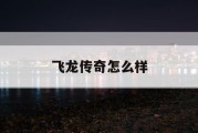 飞龙传奇怎么样