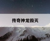 传奇神龙毁灭