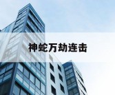 神蛇万劫连击