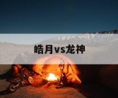 皓月vs龙神