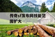 传奇sf发布网技能范围扩大