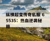 纵横超变传奇私服 65535：热血逆袭秘籍