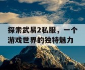 探索武易2私服，一个游戏世界的独特魅力