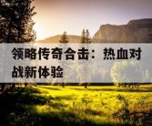 领略传奇合击：热血对战新体验