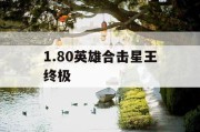 1.80英雄合击星王终极