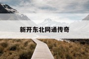 新开东北网通传奇