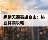 纵横天裂英雄合击：热血称霸攻略