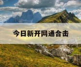 今日新开网通合击