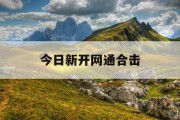 今日新开网通合击