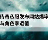 传奇私服发布网站爆率与角色幸运值