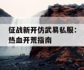征战新开仿武易私服：热血开荒指南