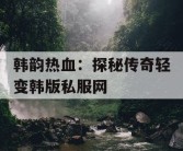 韩韵热血：探秘传奇轻变韩版私服网