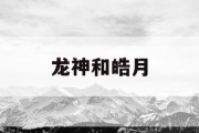 龙神和皓月
