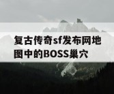 复古传奇sf发布网地图中的BOSS巢穴