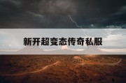 新开超变态传奇私服
