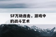 SF万劫连击，游戏中的战斗艺术