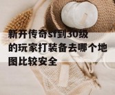 新开传奇sf到30级的玩家打装备去哪个地图比较安全