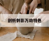 剖析刺影万劫特色