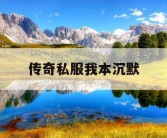 传奇私服我本沉默