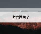 上古微段子