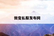 微变私服发布网