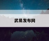 武易发布网