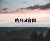 皓月ol官网