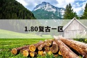 1.80复古一区