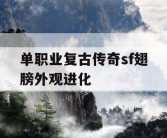 单职业复古传奇sf翅膀外观进化
